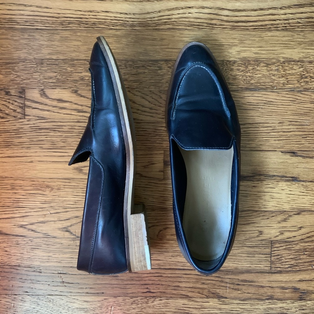 Everlane • modern loafer, midnight black, size 8